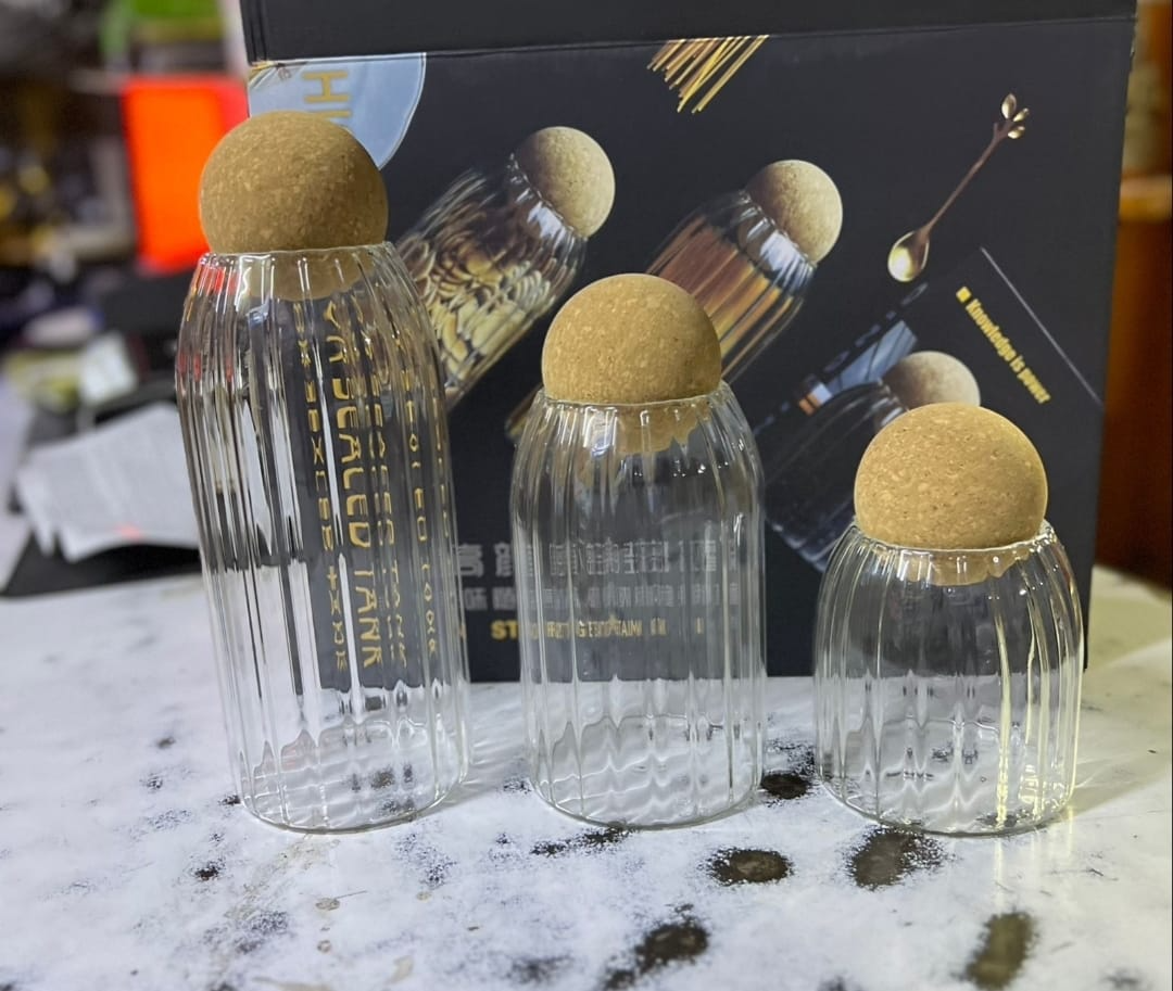 Multipurpose Glass Storage Container