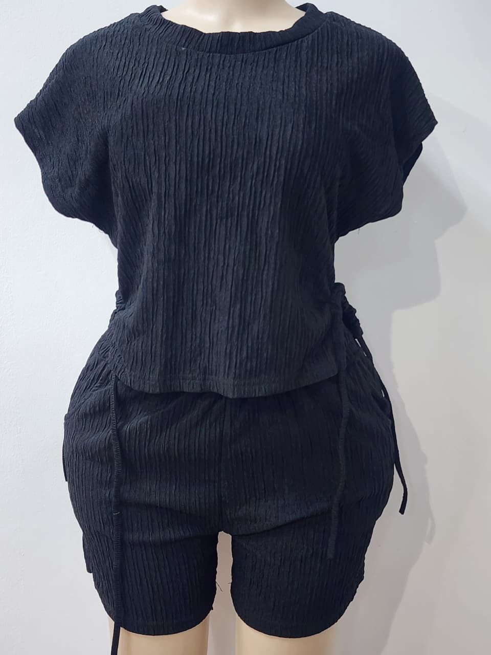 A Two-Piece Ladies Attire