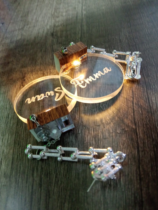 Oppal Lummi (LED) Earring Discs