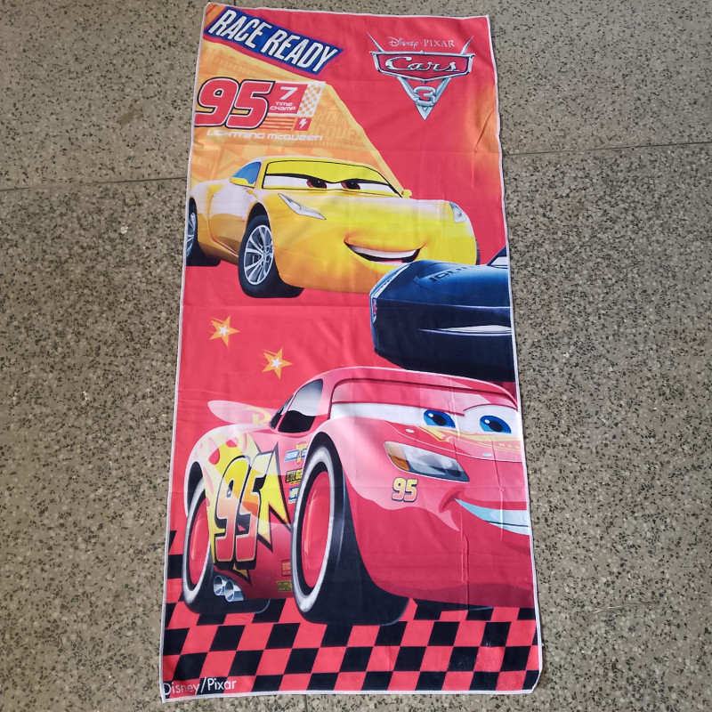 Race Cars Kids Towel