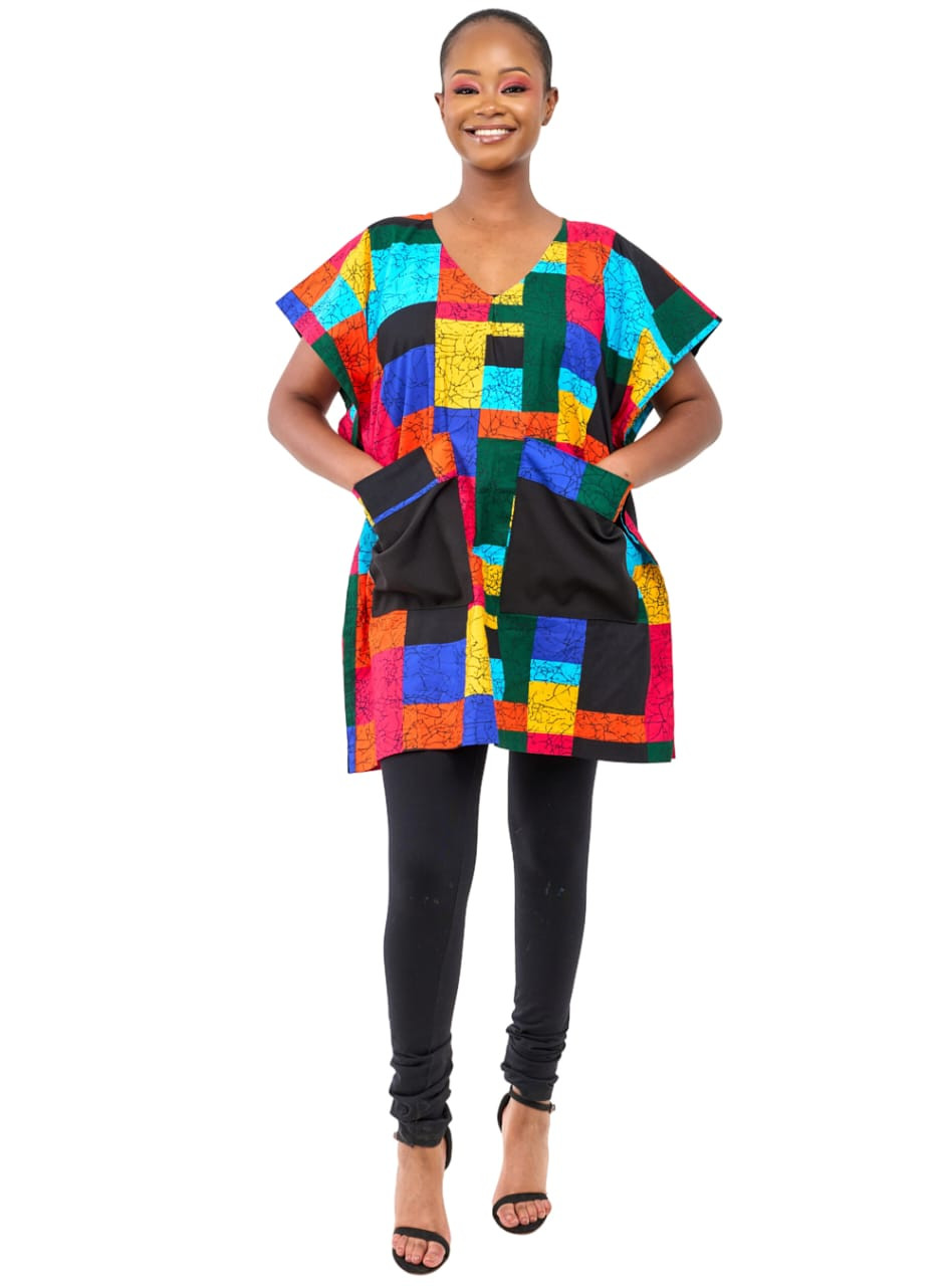 Multicoloured Kaftan