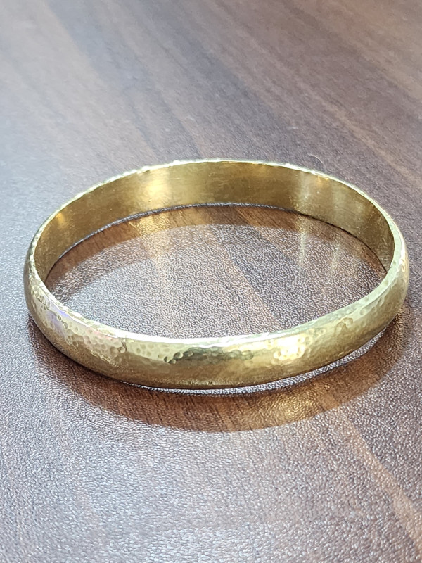 Unisex Brass Bangle