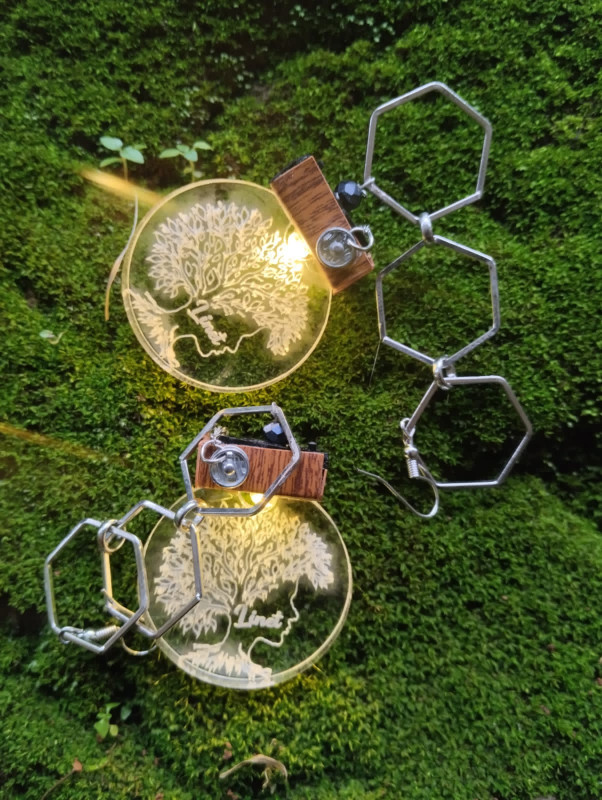 Oppal Lummi (LED) Earring Discs