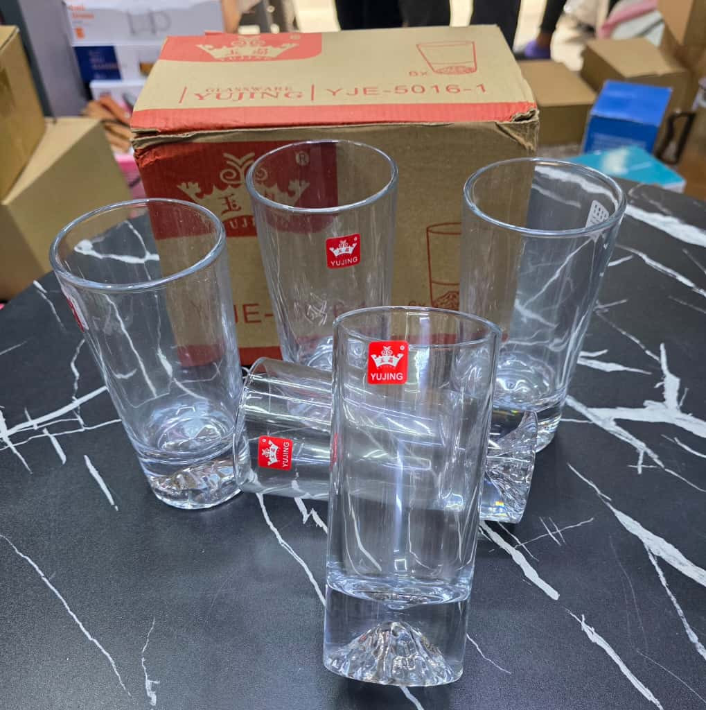 6 Piece Glass