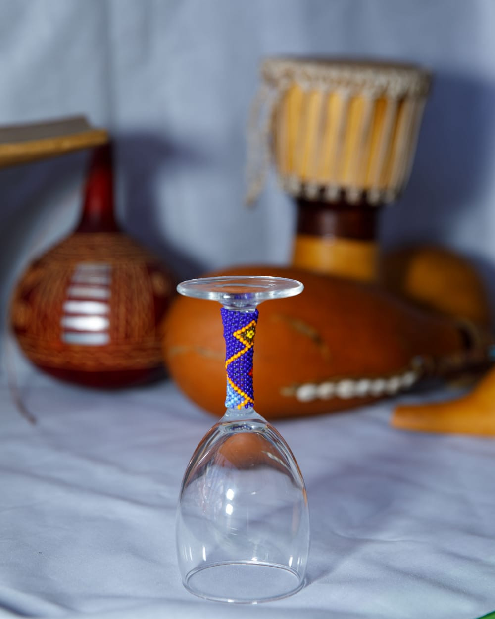 Beaded Wine Glasses