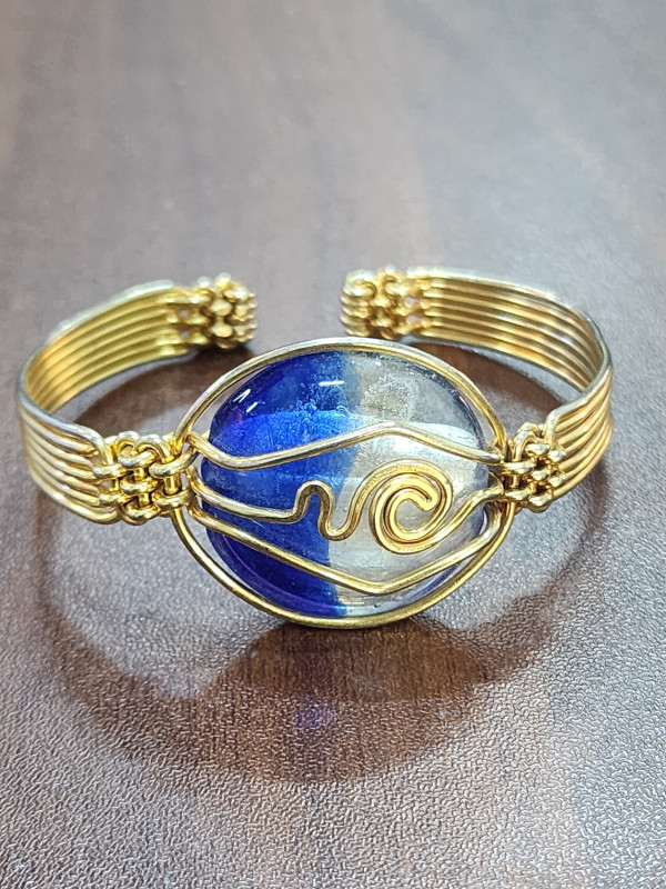 Brass Weaving Bangle