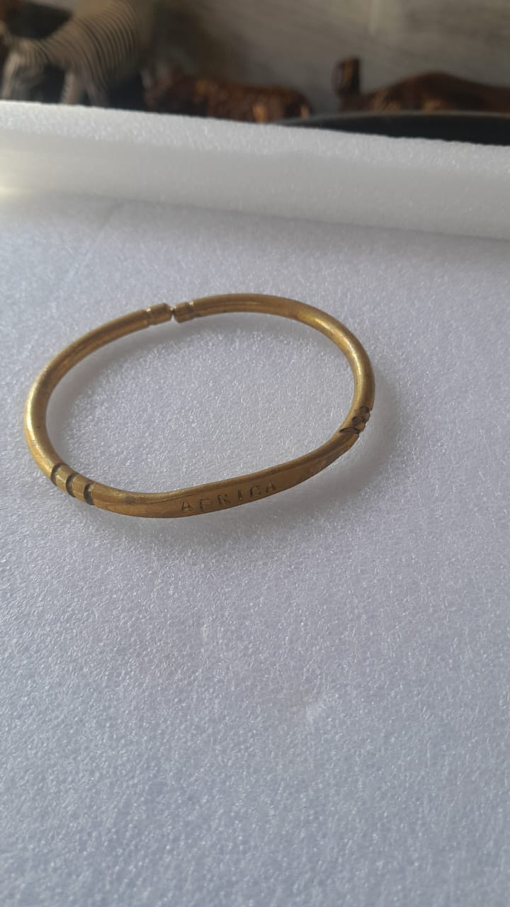 Unisex Brass Bracelet