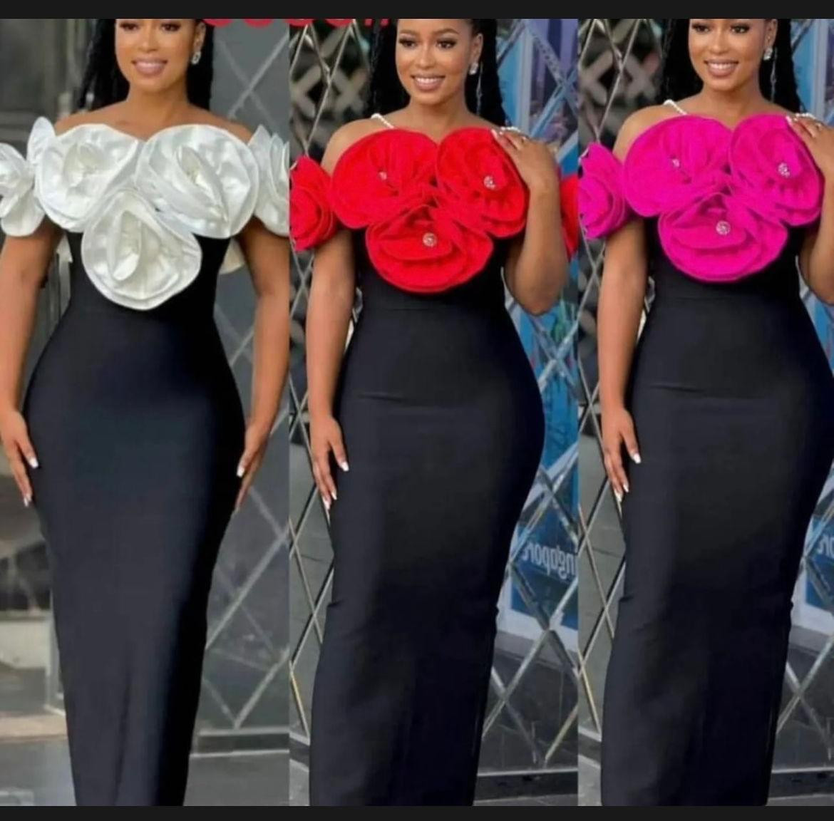 Floral Detail Bodycon Dress