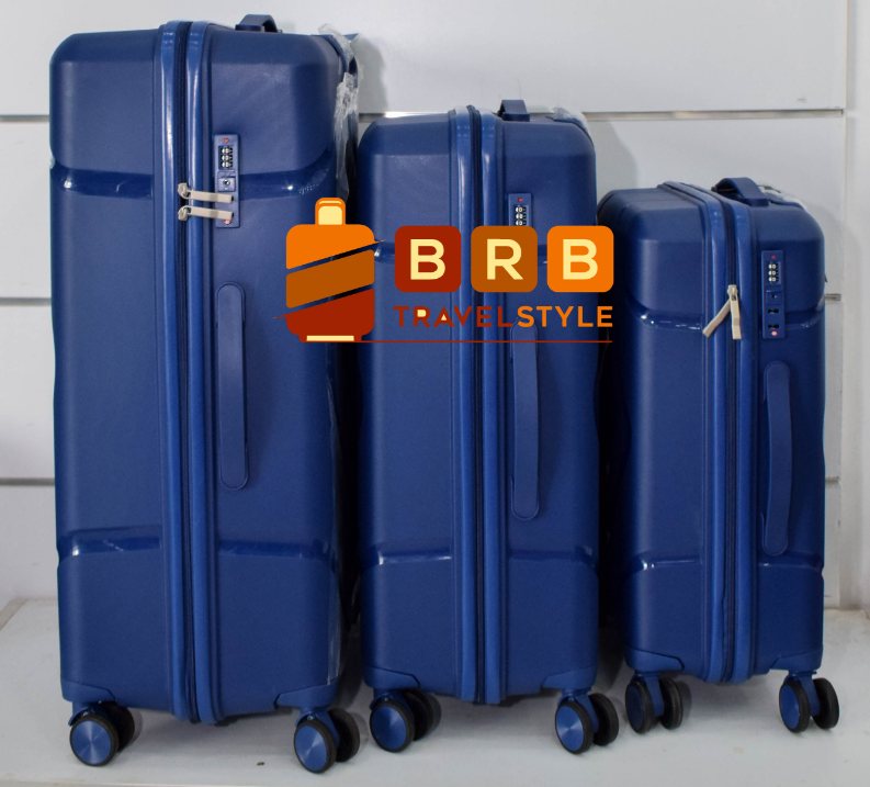 Navy 3 in 1 Suitcase