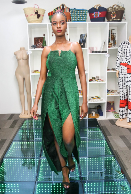 Green Sequin Dress