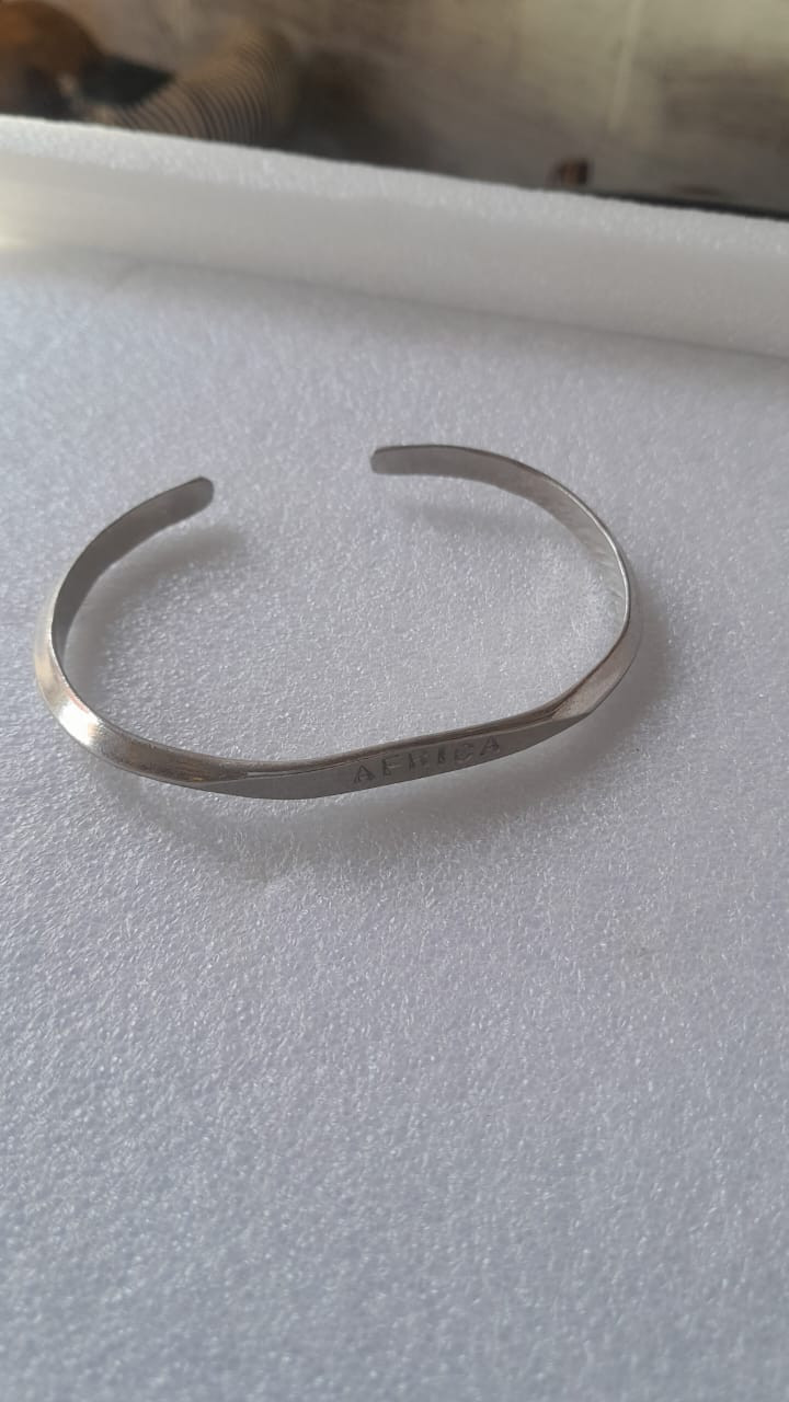 Silver Brass Bracelet