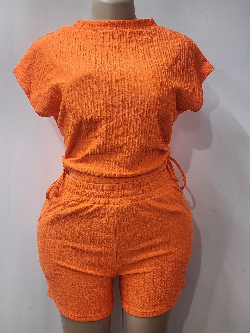 A Two-Piece Ladies Attire
