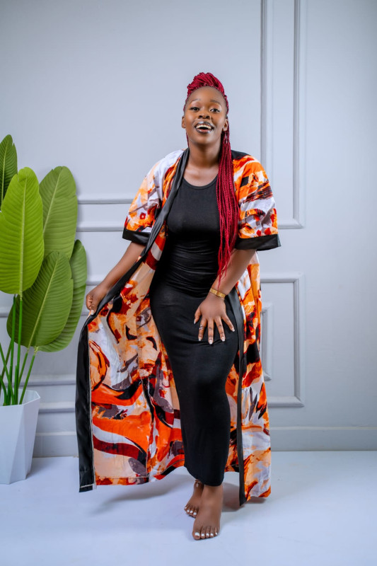 Ankara Kimono