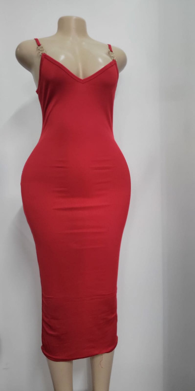 A bodycon dress