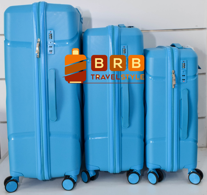 Blue 3 in 1 Suitcase
