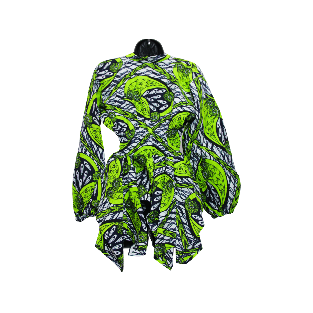 Elegant Ankara Free Size Top