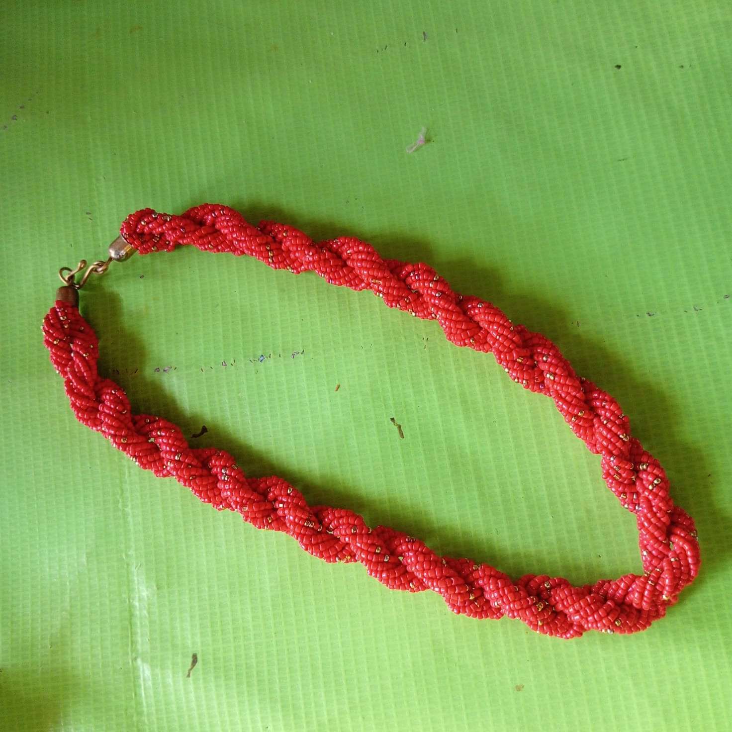 Red Beaded Necklaces