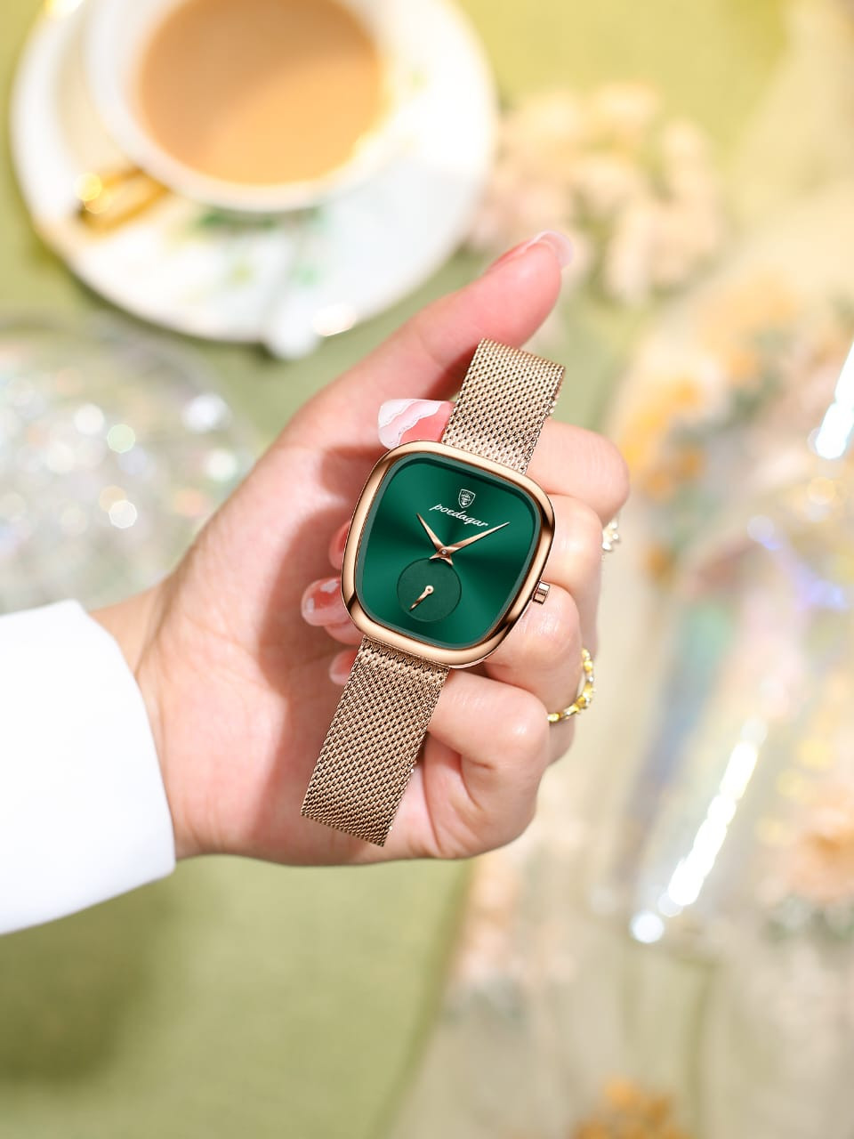 Ladies Poedagar Watch Green