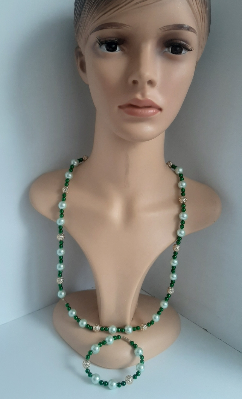 Green Gold Necklace