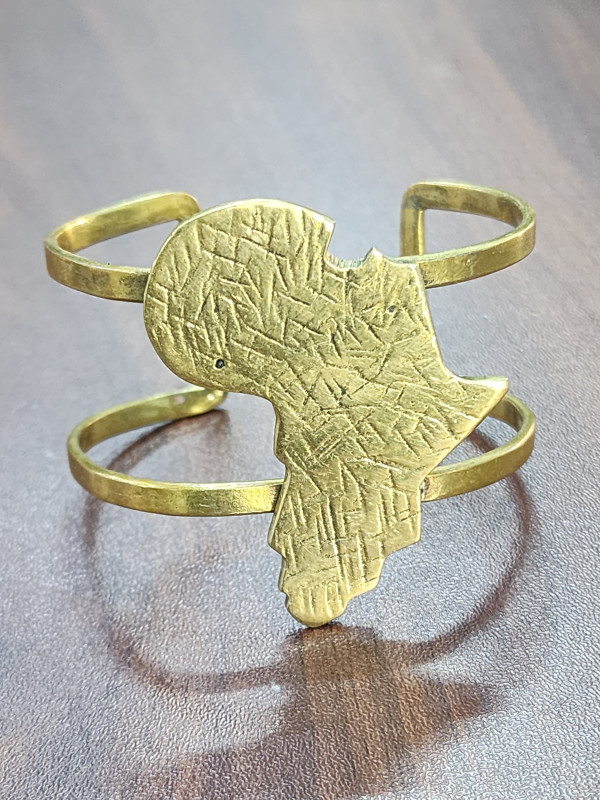 Brass African Bangle