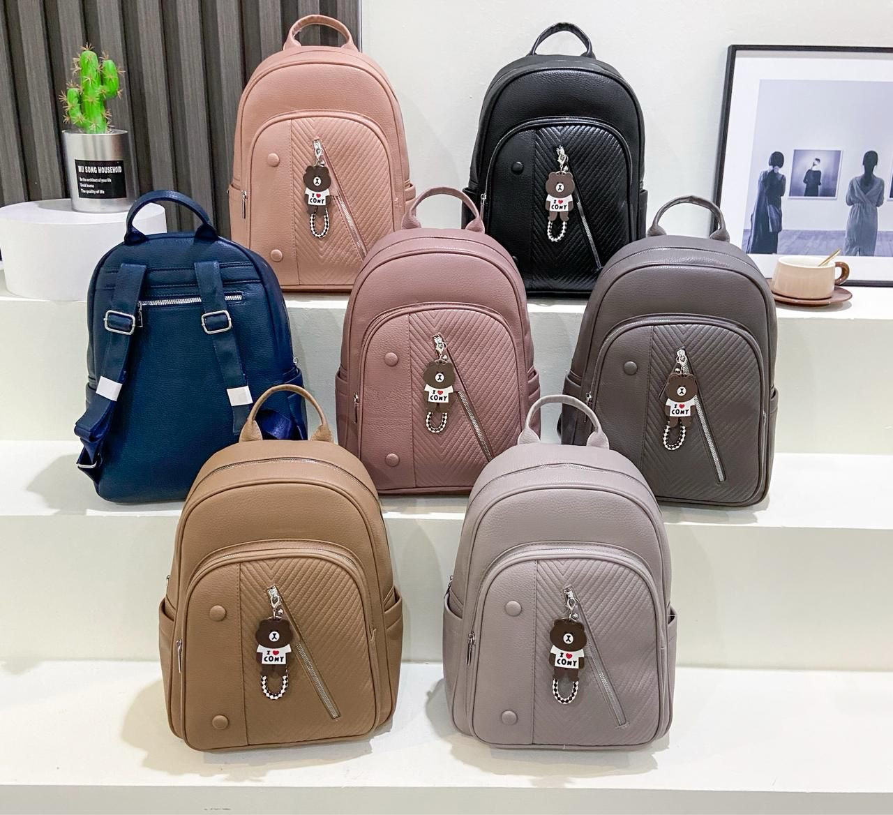 Leather Backpack / Laptop Bag