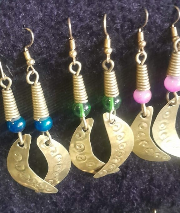 Brass Earrings