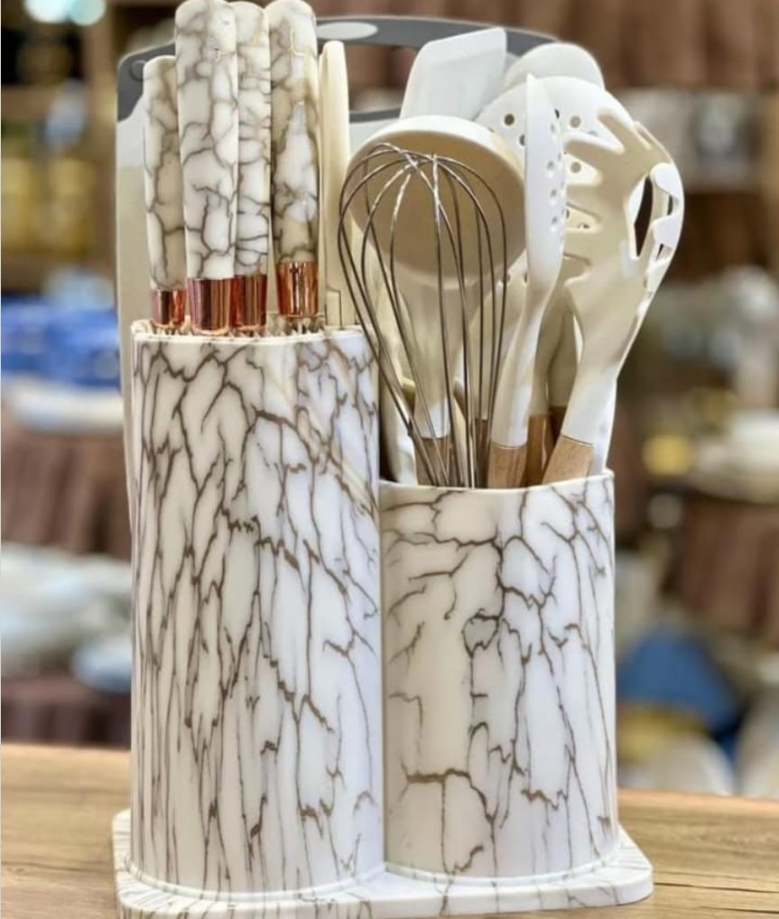 A Marble Kitchen Set