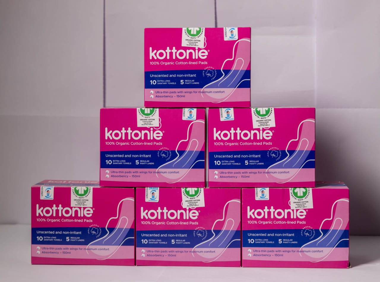 10pads and 5 free panty  liners