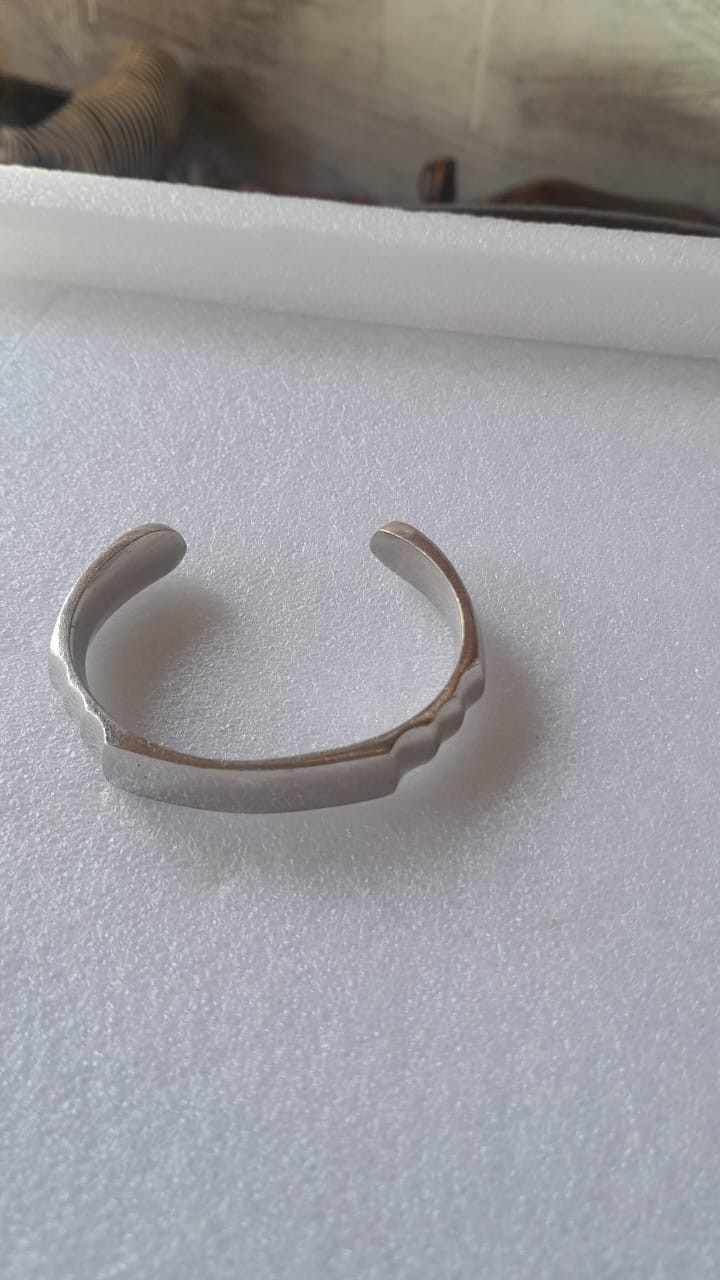 Silver Brass Bracelet