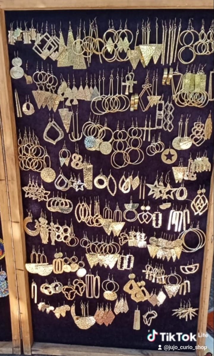 Brass Earrings